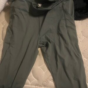 Forever 21 Olive Green Leggings